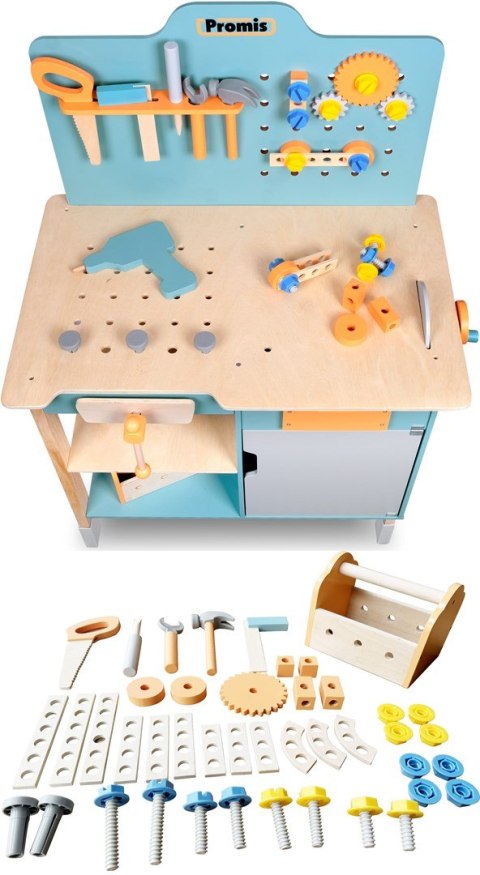 PROMIS PROMIS ZABAWKA ZESTAW , WARSZTAT NARZĘCDZIOWY, WN1