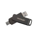 Patriot Memory Patriot Rage R550 128GB Dual USB A+C, Alu, 100MBs