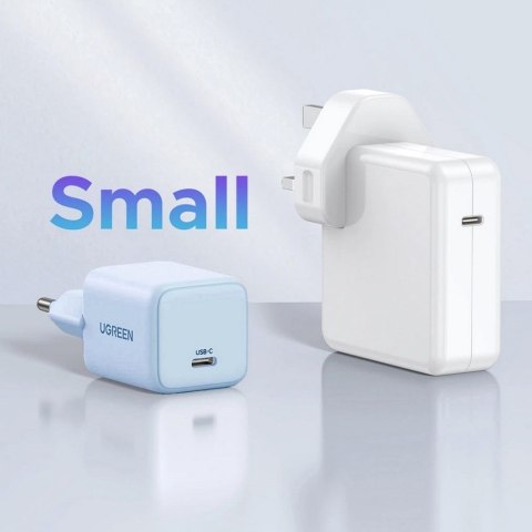 UGREEN Ładowarka sieciowa Ugreen X512 20W GaN 1x USB-C - niebieska