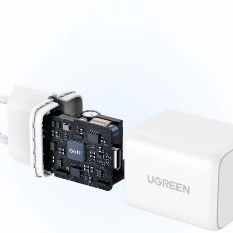 UGREEN Ładowarka sieciowa Ugreen X513 30W GaN 1x USB-C - biała