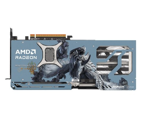 Asrock Karta graf. Asrock RX9070XT Monster Hunter Wild 16G