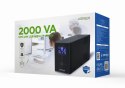 ENERGENIE ENERGENIE ZASILACZ AWARYJNY UPS AVR 2000VA LCD, 3X C13, 2X SCHUKO, USB, RJ45 (WYPRZEDAŻ)