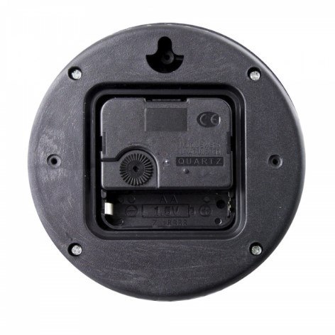 Esperanza Zegar ścienny Esperanza Boston EHC002 (kolor srebrny) (WYPRZEDAŻ)