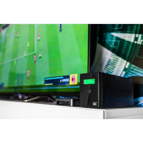 Green Cell GREEN CELL ZASILACZ AWARYJNY UPS08 POWER PROOF 1000VA 700W (WYPRZEDAŻ)