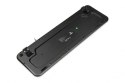 IBOX Klawiatura IBOX PULSAR IKS620 (USB 2.0; (US); kolor czarny)