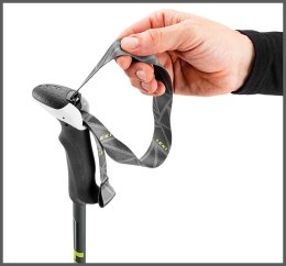 LEKI Kije trekkingowe LEKI Makalu Lite 100-135 cm, black/orange