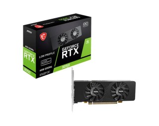 MSI Karta graficzna MSI GeForce RTX 3050 LP E 6G OC