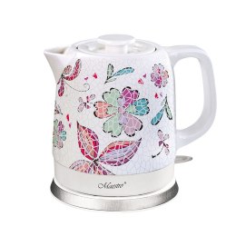 Maestro Czajnik elektryczny ceramiczny 1,5L 1500W MR-068-FLOWERS MAESTRO