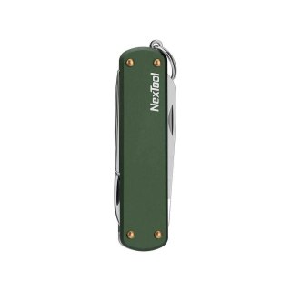 NEXTOOL Nóż wielofunkcyjny NexTool Mini Pocket Knife NE0143 4w1 zielony