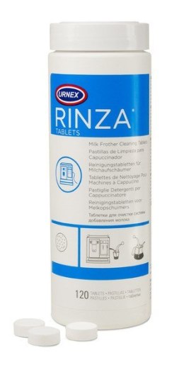 URNEX Urnex Rinza Tablets - Tabletki do czyszczenia spieniacza - 120 szt