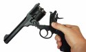 WEBLEY Rewolwer WEBLEY MKVI .455 Service kal.5,5 mm Diabolo łuski 6-strzał. lufa 6" CO2 Battlefield Ekp do17J (WYPRZEDAŻ)
