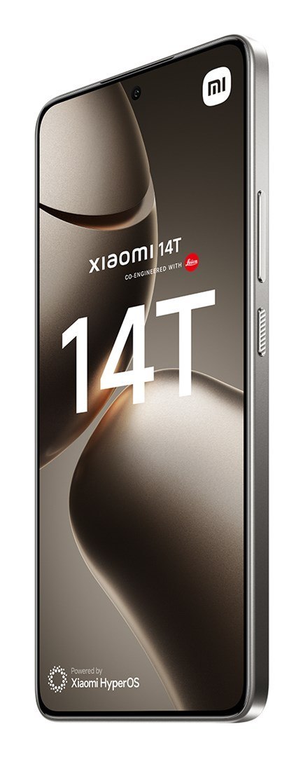 Xiaomi Smartfon Xiaomi 14T 5G Dual Sim 12/256GB Titan Grey (WYPRZEDAŻ)