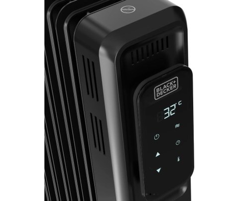 BLACK+DECKER Grzejnik olejowy Black+Decker BXRA2001E (2000W; 9 elementów)