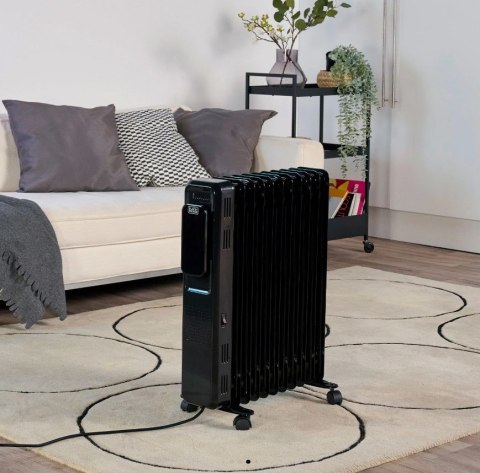 BLACK+DECKER Grzejnik olejowy Black+Decker BXRA2501E (2500W; 11 elementów )