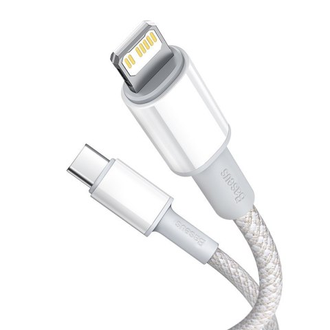 Baseus BASEUS KABEL USB-C DO LIGHTNING 20W, 5A, 1M(BIAŁY)