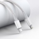 Baseus BASEUS KABEL USB-C DO LIGHTNING 20W, 5A, 1M(BIAŁY)