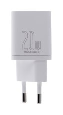 Baseus BASEUS ŁADOWARKA SIECIOWA SUPER SI 20W (BIAŁA)