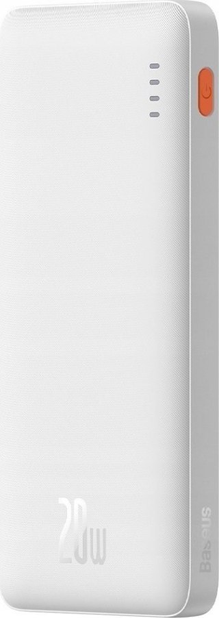 Baseus BASEUS POWERBANK AIRPOW 10000MAH 20W (BIAŁY)