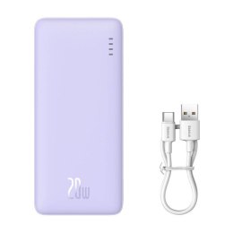 Baseus BASEUS POWERBANK AIRPOW 10000MAH 20W (FIOLETOWY)