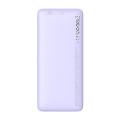 Baseus BASEUS POWERBANK AIRPOW 10000MAH 20W (FIOLETOWY)