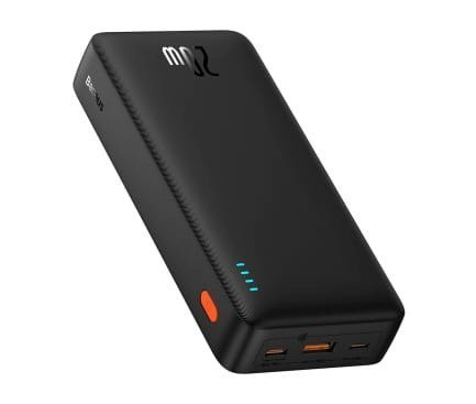 Baseus BASEUS POWERBANK AIRPOW 20000MAH 20W (CZARNY)
