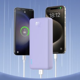 Baseus BASEUS POWERBANK AIRPOW 20000MAH 20W (FIOLETOWY)