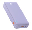 Baseus BASEUS POWERBANK AIRPOW 20000MAH 20W (FIOLETOWY)