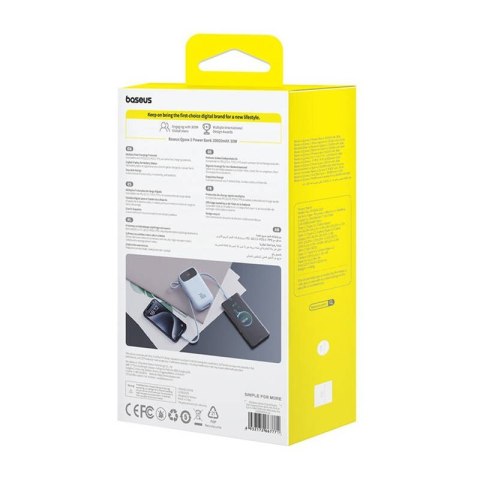 Baseus BASEUS POWERBANK QPOW2 20000MAH 30W (NIEBIESKI)
