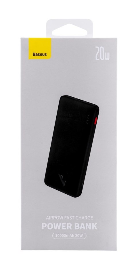 Baseus BASUES POWERBANK AIRPOW 10000MAH 20W (CZARNY)