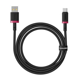 Baseus Kabel Baseus Dura USB-Typ C 60W 1m (czerwono-czarny)
