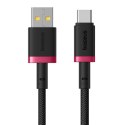 Baseus Kabel Baseus Dura USB-Typ C 60W 1m (czerwono-czarny)
