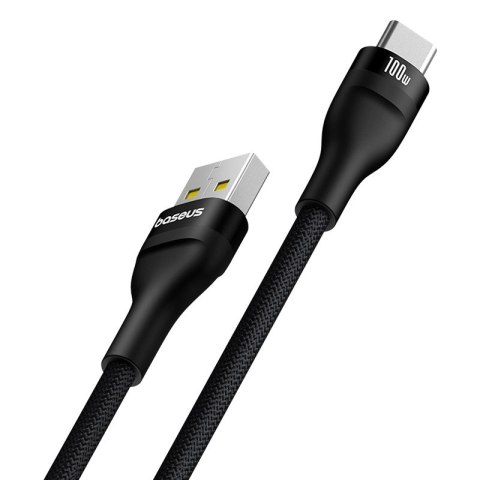 Baseus Kabel Baseus Flash 2 USB-USB C 100w 2m (czarny)