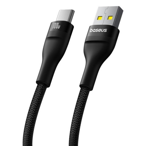 Baseus Kabel Baseus Flash 2 USB-USB C 100w 2m (czarny)