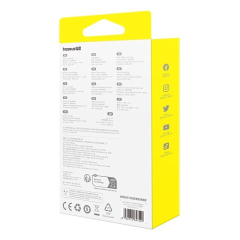 Baseus Kabel Baseus Flash 2 USB-USB C 100w 2m (czarny)