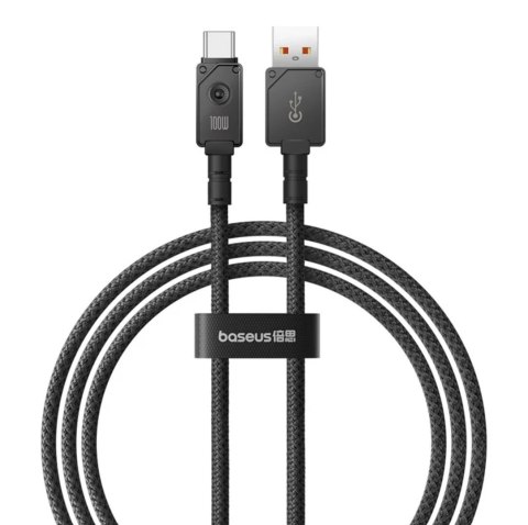 Baseus Kabel Baseus Unbreakable USB-USB C 100m 1m (czarny)