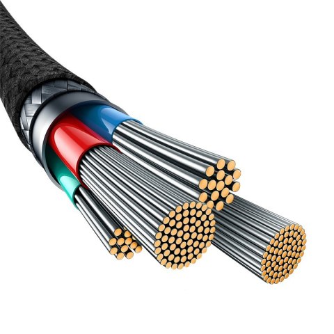 Baseus Kabel Baseus Unbreakable USB-USB C 100m 1m (czarny)