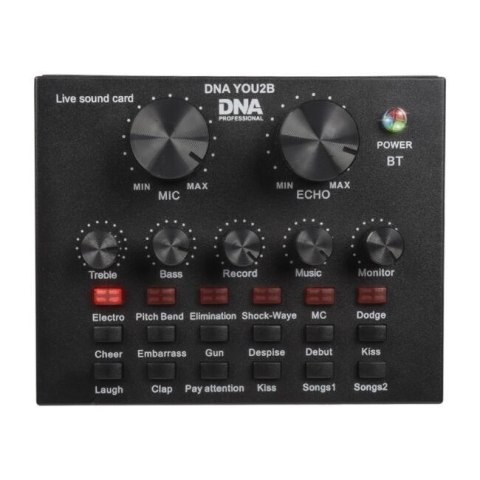 DNA PROFESSIONAL DNA YOU2B - Zestaw mikrofon interfejs audio, statyw