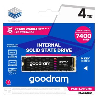 GoodRam SSD GOODRAM PX700 M.2 PCIe 4x4 4TB RETAIL