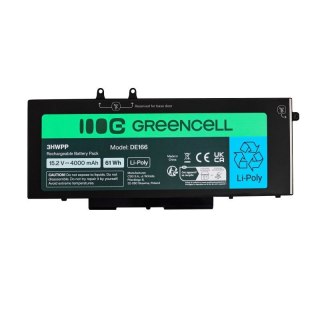 Green Cell GREEN CELL BATERIA DE166 DO DELL 3HWPP LATITUDE 5400, 5401, 5410, 5411, 5500, 5501, 5510, 5511, 7591 4000MAH 15,2V