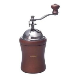 HARIO Młynek do kawy HARIO Coffee Mill Dome MCD-2 (ręczny, żarnowy; kolor ciemnobrązowy)