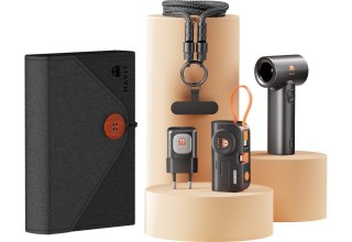 HAVIT Havit Travel Set: ładowarka podróżna + power bank + kabel USB-C + wentylator ręczny