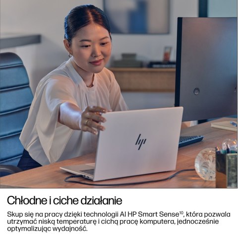 Hewlett-Packard HP EliteBook 8 G1i Ultra 5 225U 16.0"WUXGA IPS 400nits Eye Ease AG 24GB DDR5 5600 SSD512 Arc Cam 5Mpx 62Wh W11Pro Glacier silver