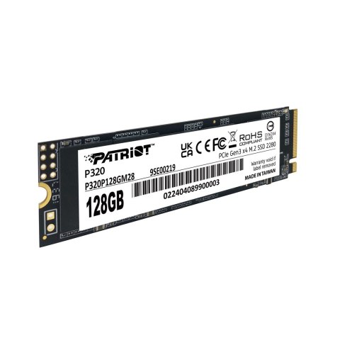 Patriot Memory Patriot Viper P320 M.2 PCI-Ex4 NVMe 128GB 1.6GB/s