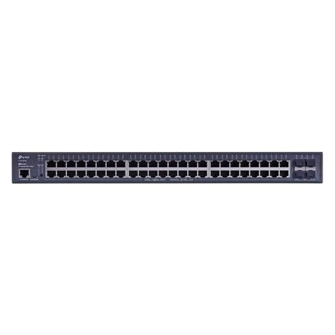 TP-LINK Switch TP-LINK TL-SG3452XP Zarządzalny L2+ JetStream, 48 portów gigabitowych PoE+, 4 sloty SFP+ 10GE