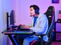 Trust Fotel gamingowy TRUST GXT719 RUYA RGB czarne (25185)