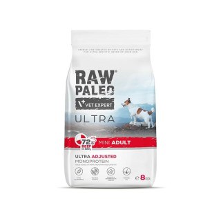VetExpert VetExpert Raw Paleo Ultra Beef Mini Adult - Karma sucha dla psów - 8kg (WYPRZEDAŻ)