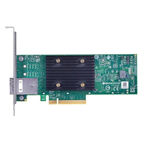 BROADCOM Broadcom HBA 9500-8e 12Gb/s SAS/SATA/NVMe PCIe 4.0, 2 x4 SFF-8644 (ext HD)