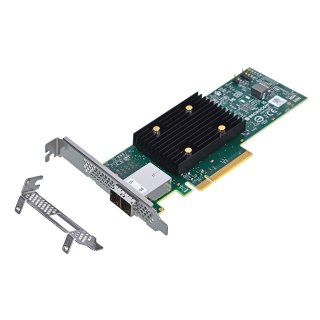 BROADCOM Broadcom HBA 9500-8e 12Gb/s SAS/SATA/NVMe PCIe 4.0, 2 x4 SFF-8644 (ext HD)