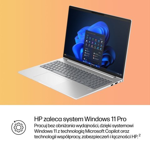 Hewlett-Packard HP ProBook 4 G1i Ultra 5 225U 16.0"WUXGA IPS 300nits AG 24GB DDR5 5600 SSD512 Arc Cam1080p 56Wh W11Pro Pike silver 3Y OnSite