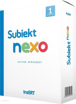Insert Insert Subiekt nexo (1 stan.; Wieczysta; BOX; Komercyjna)